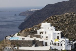 Роскошные виллы Санторини